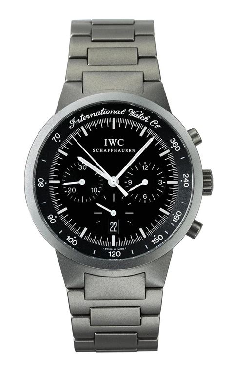 IWC GST Chronograph MecaQuartz Titanium • IW3727